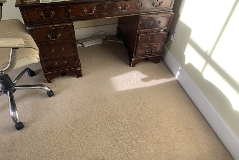 After Carpet Stain Clean